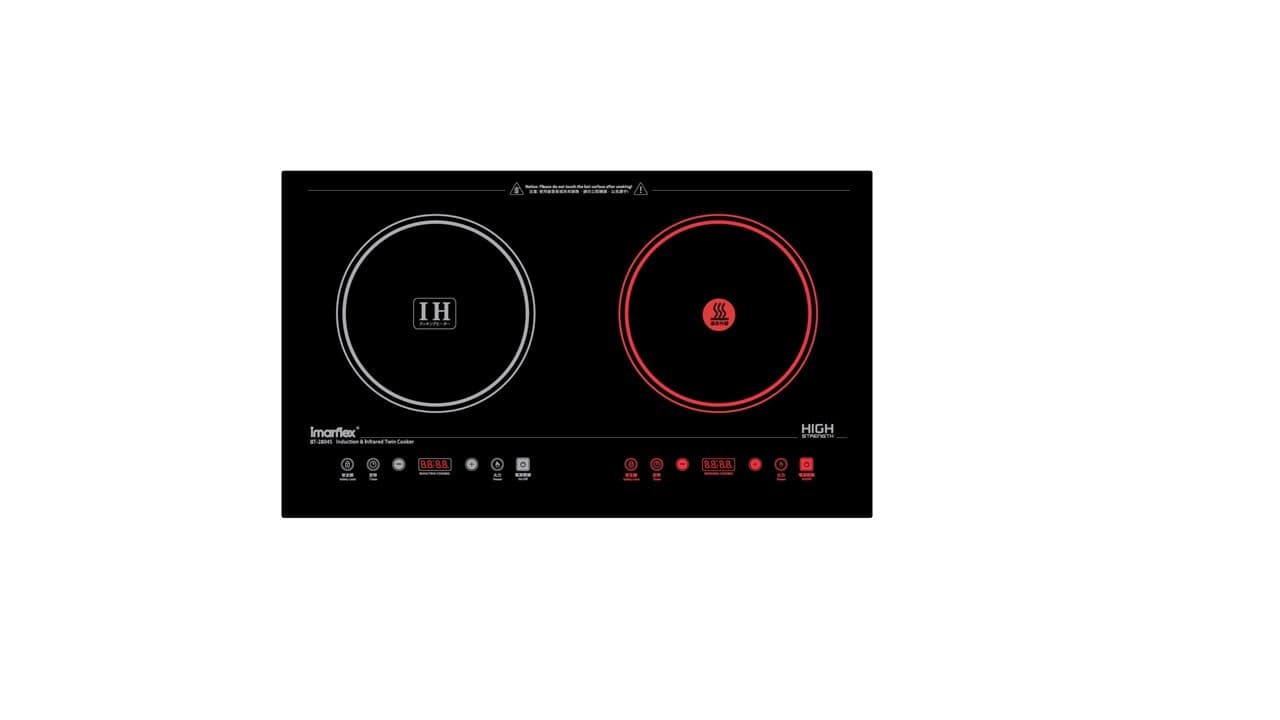 "伊瑪牌"『極品』2800W 2合1嵌入式煮食爐 IIT-2804S