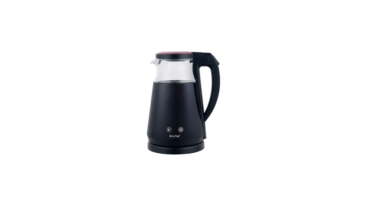 "伊瑪牌"『透泉』電子調溫玻璃無線電熱水壼(1.7L)