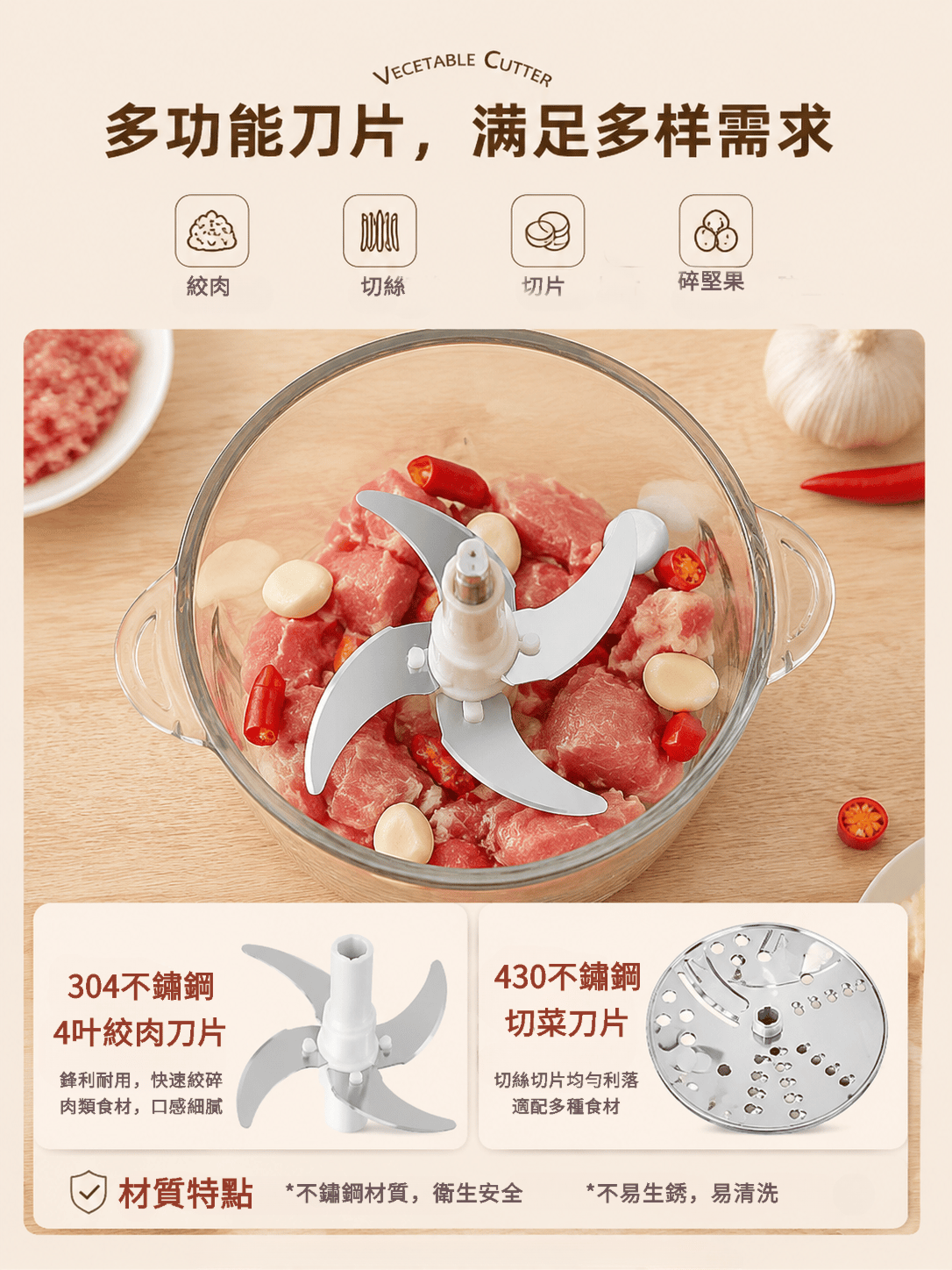 "伊瑪牌" 多功能食材切碎機 IBC-20 產品詳情圖片 7